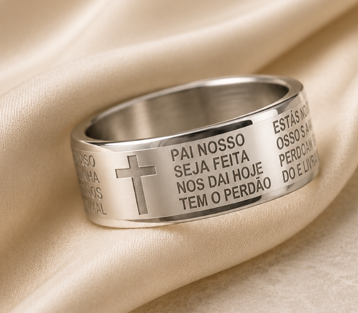Anel Pai Nosso masculino (27)