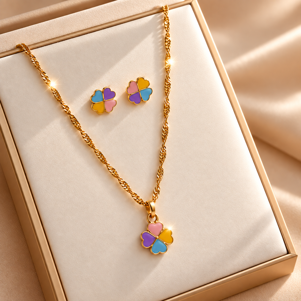 Conjunto infantil flor