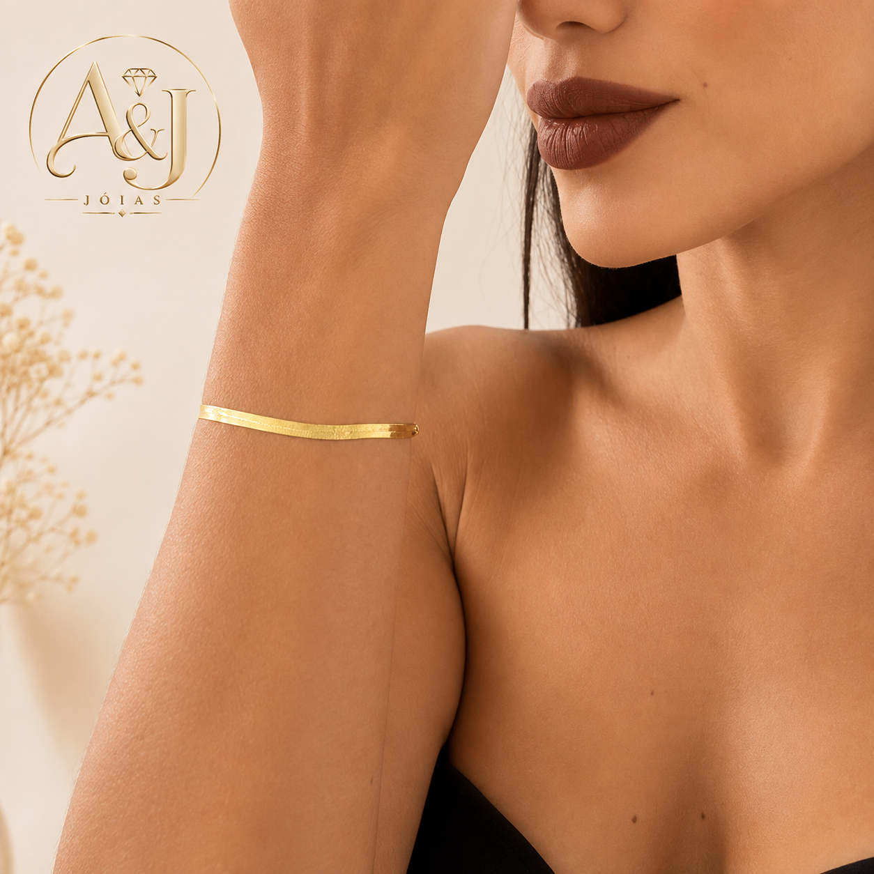 Pulseira - Fita Laminada