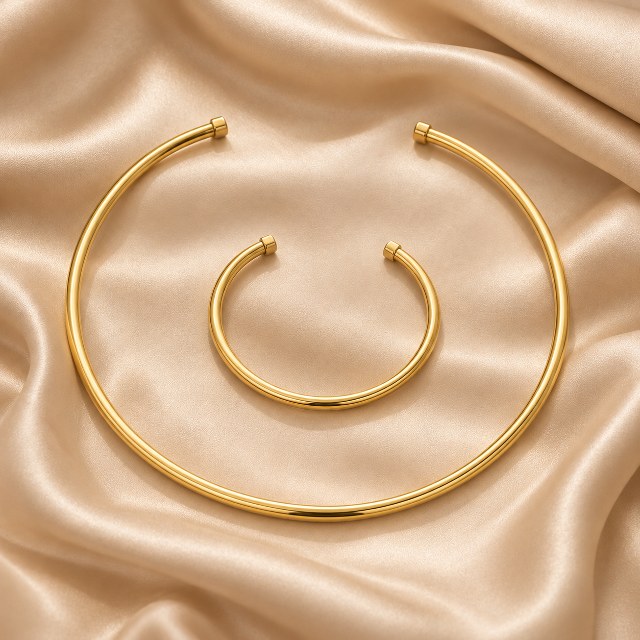 Conjunto Choker - Aro Redondo