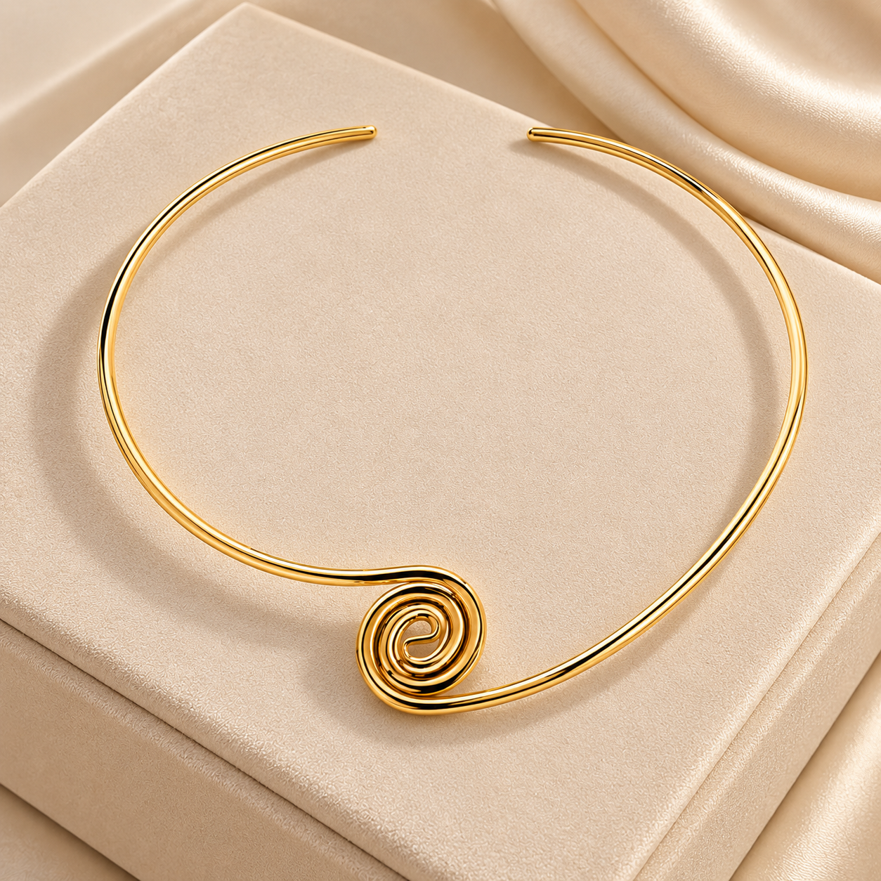 Choker Aro - Design Espiral