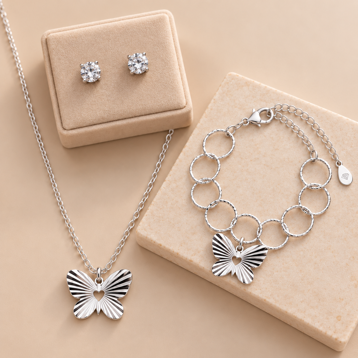Conjunto infantil borboleta 